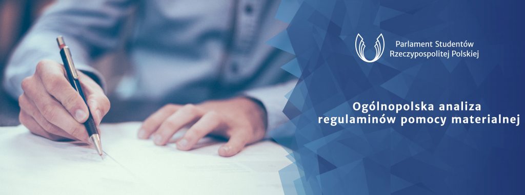 Ogólnopolska analiza regulaminów pomocy materialnej